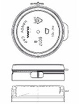 Duma® Standard / Special deksel model 6017